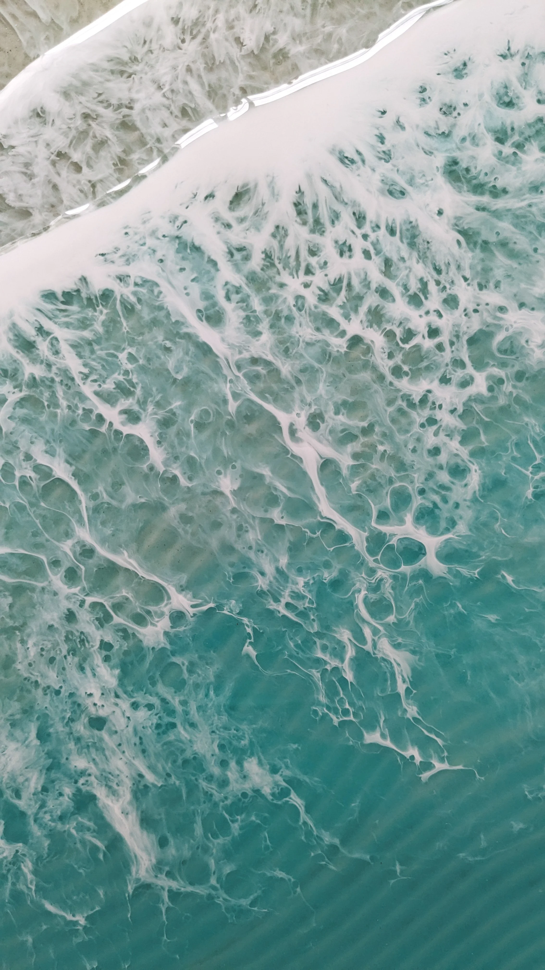 Shallow Shores Artwork #3 — Tides of Teal