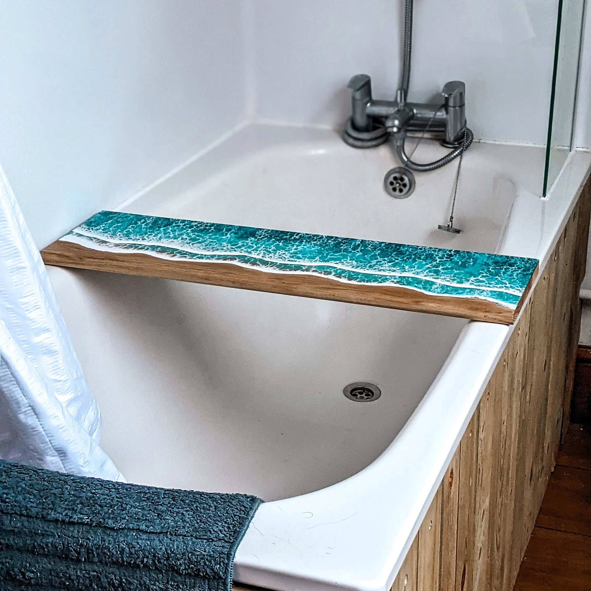 Made to Order - Bath Caddy | Wood & Waves