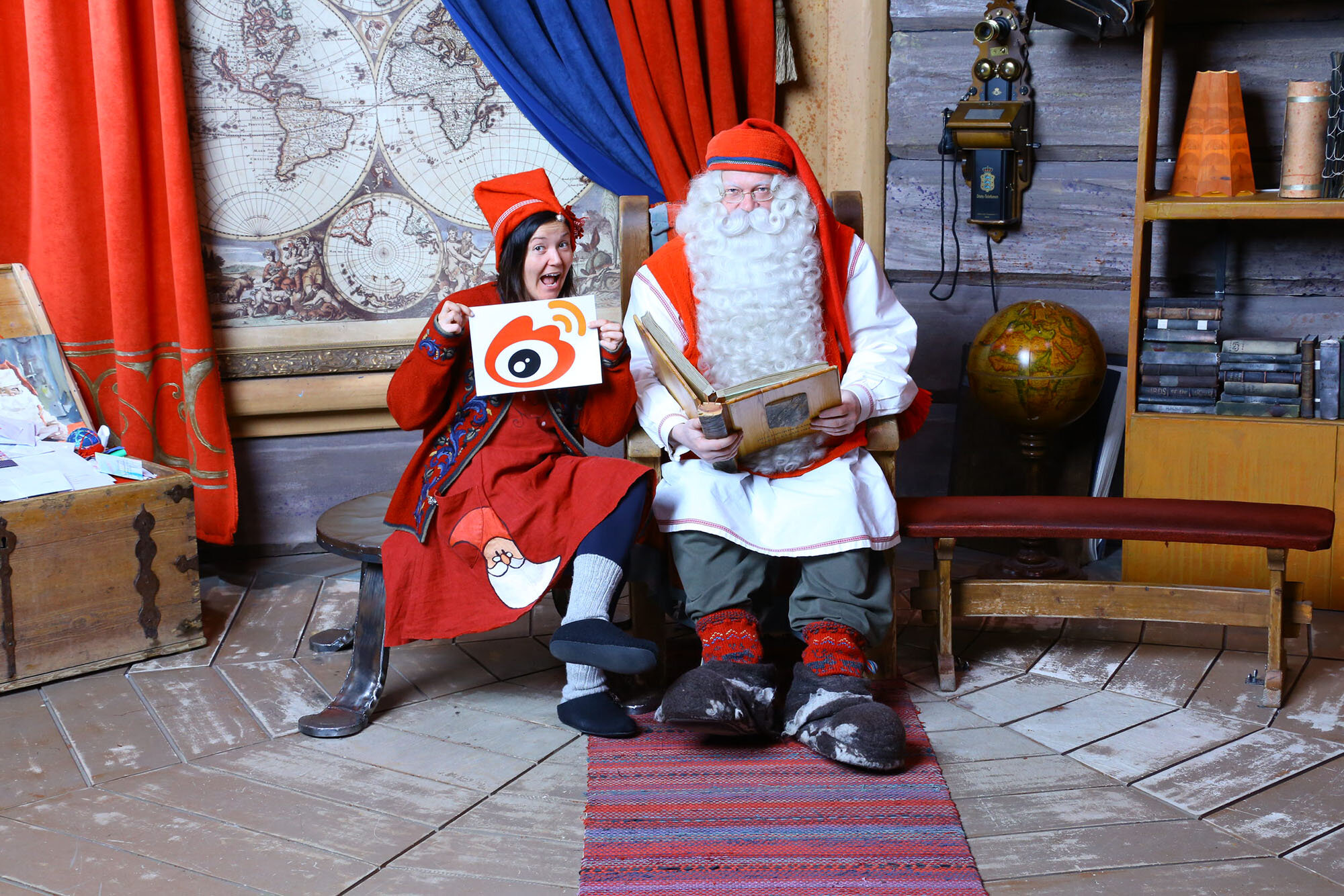 Santa Claus and Elf.JPG