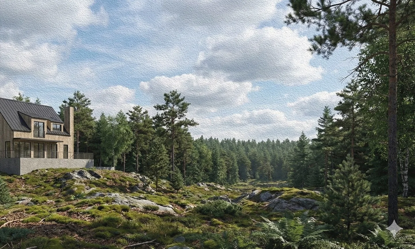 Bygglov ✅ 

Our design for a new family home in the archipelago, &Ouml;ster&aring;kers kommun. An important milestone and looking forward to next steps.

@rushtonarkitektur

#arkitektritat #&ouml;ster&aring;ker #ladhus #tj&auml;ra #scandi #scandihome