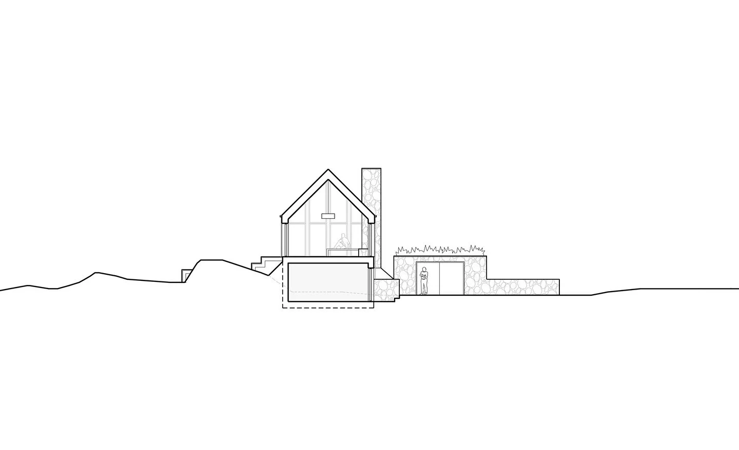 Drawings for an ongoing project in Norrt&auml;lje kommun. A new-build cliffside fritidshus development comprising huvudhus, g&auml;sthus &amp; garage. Adapted to nature and topography.

@rushtonarkitektur

#arkitektritat #norrt&auml;lje #v&auml;dd&ou