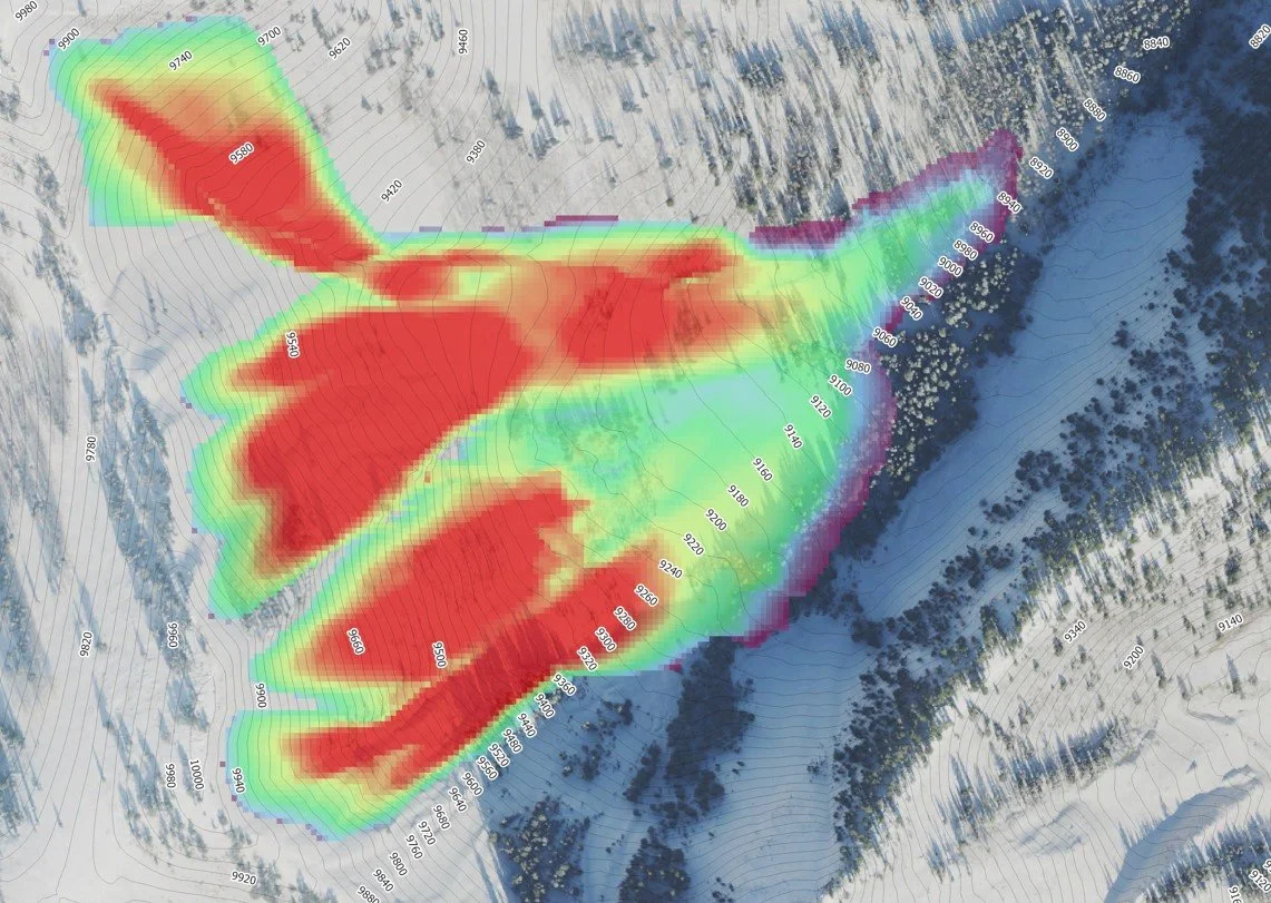 avalanche hazard mapping alpine forestry