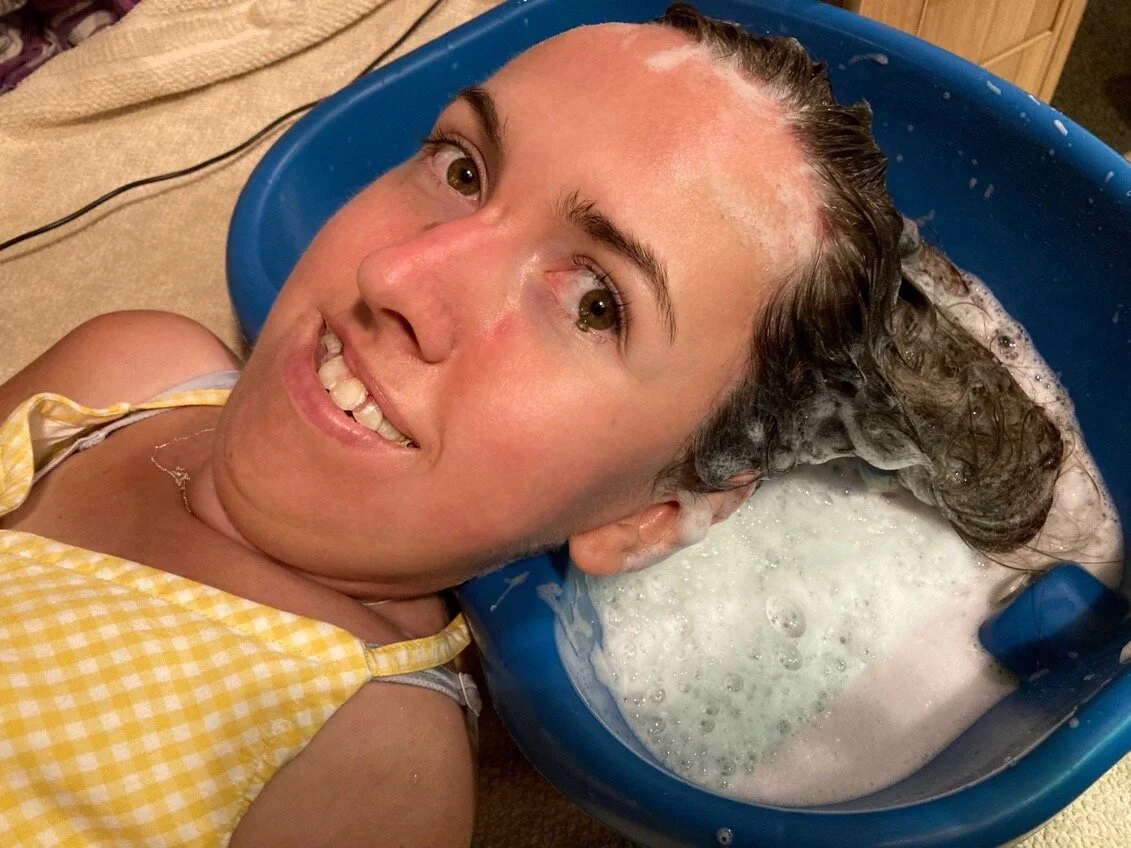 Portable Hair Washing Basin Review — Adventure Wheels