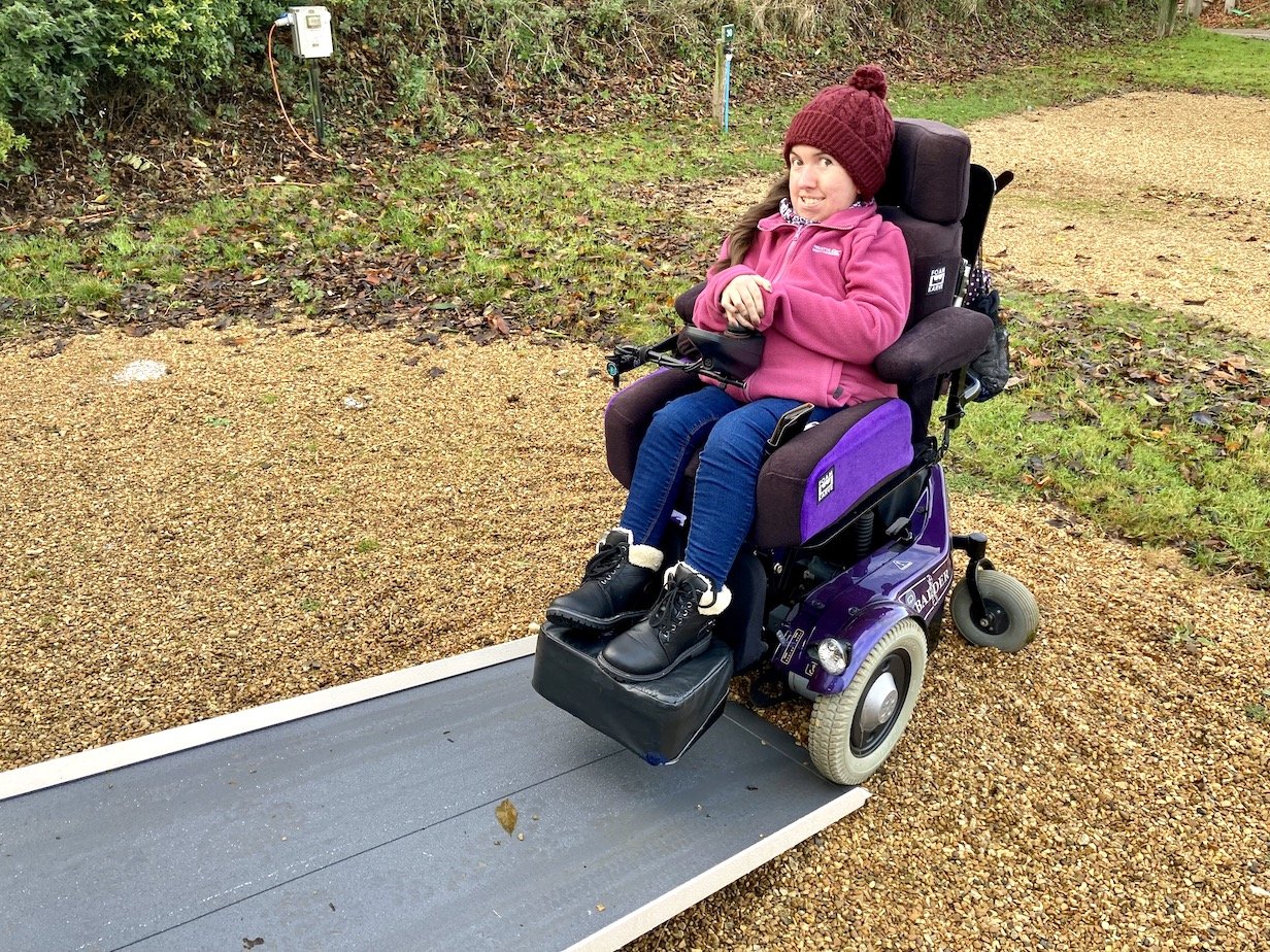 Wheelchair accessible caravan 