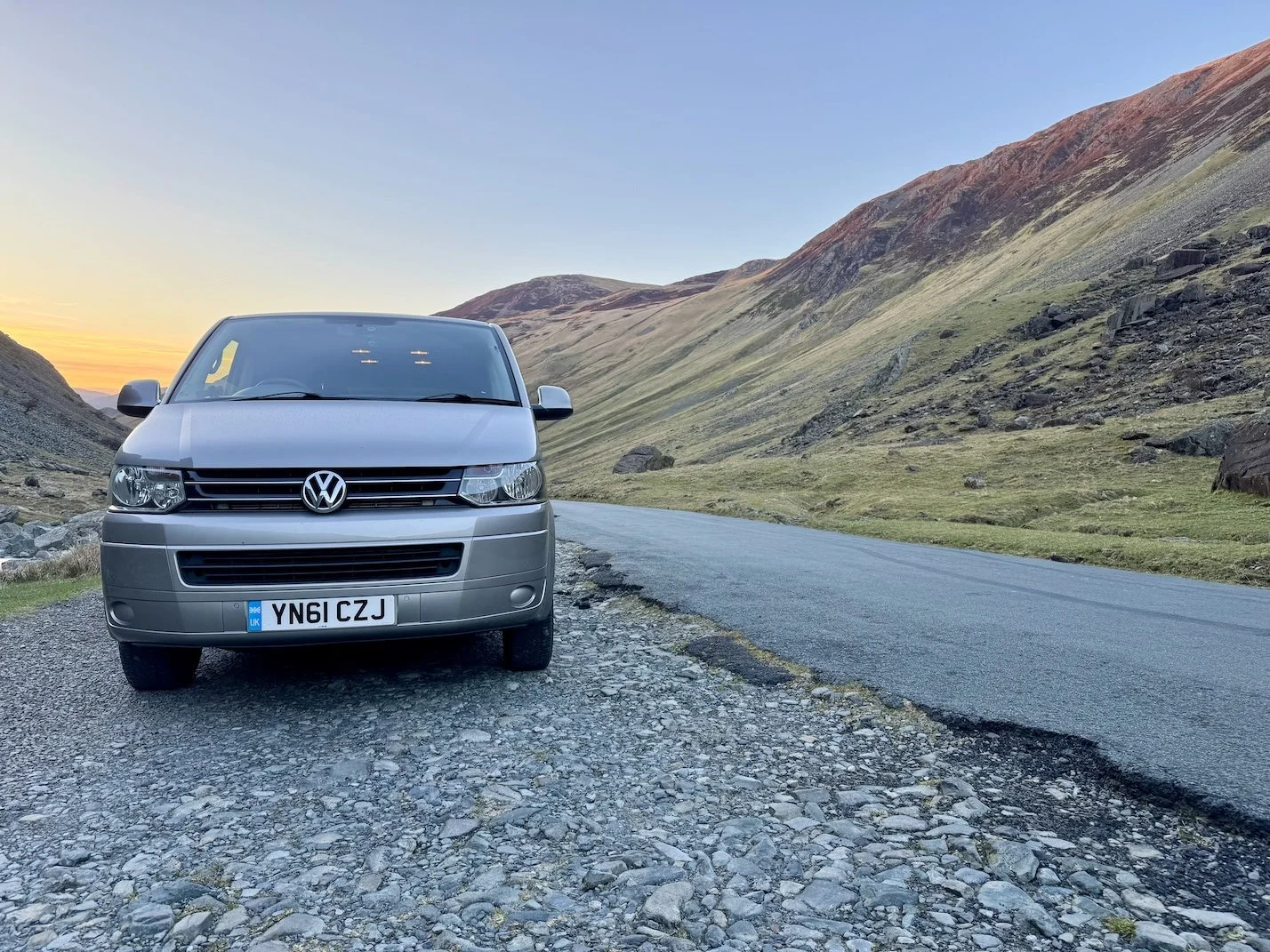 Honister Pass in The Lake District