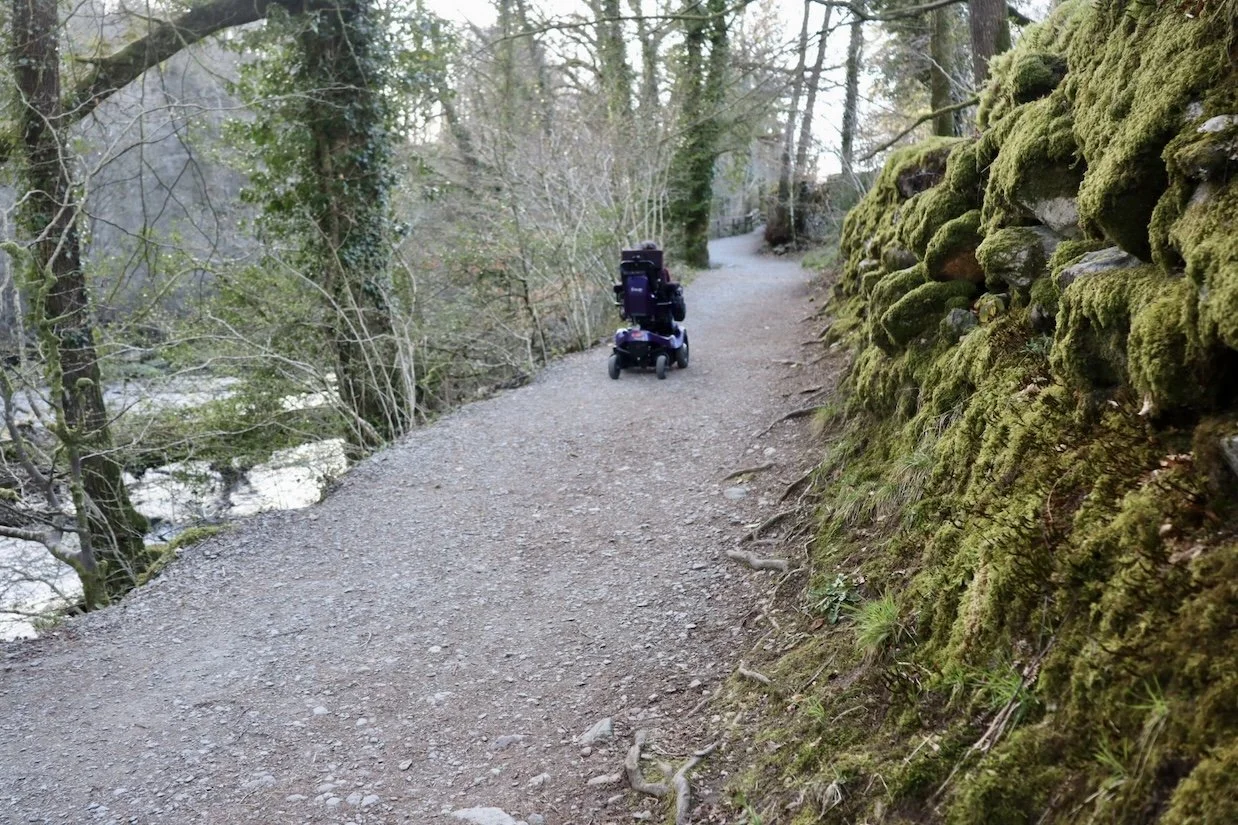 Skelwith Force - Wheelchair Accessible Waterfall in the Lake District