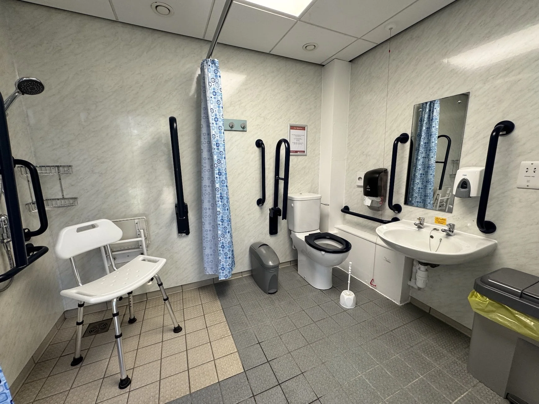 Coniston Park Coppice Caravan and Motorhome Club Site - Disabled Accessible Shower/Toilet Facilities 