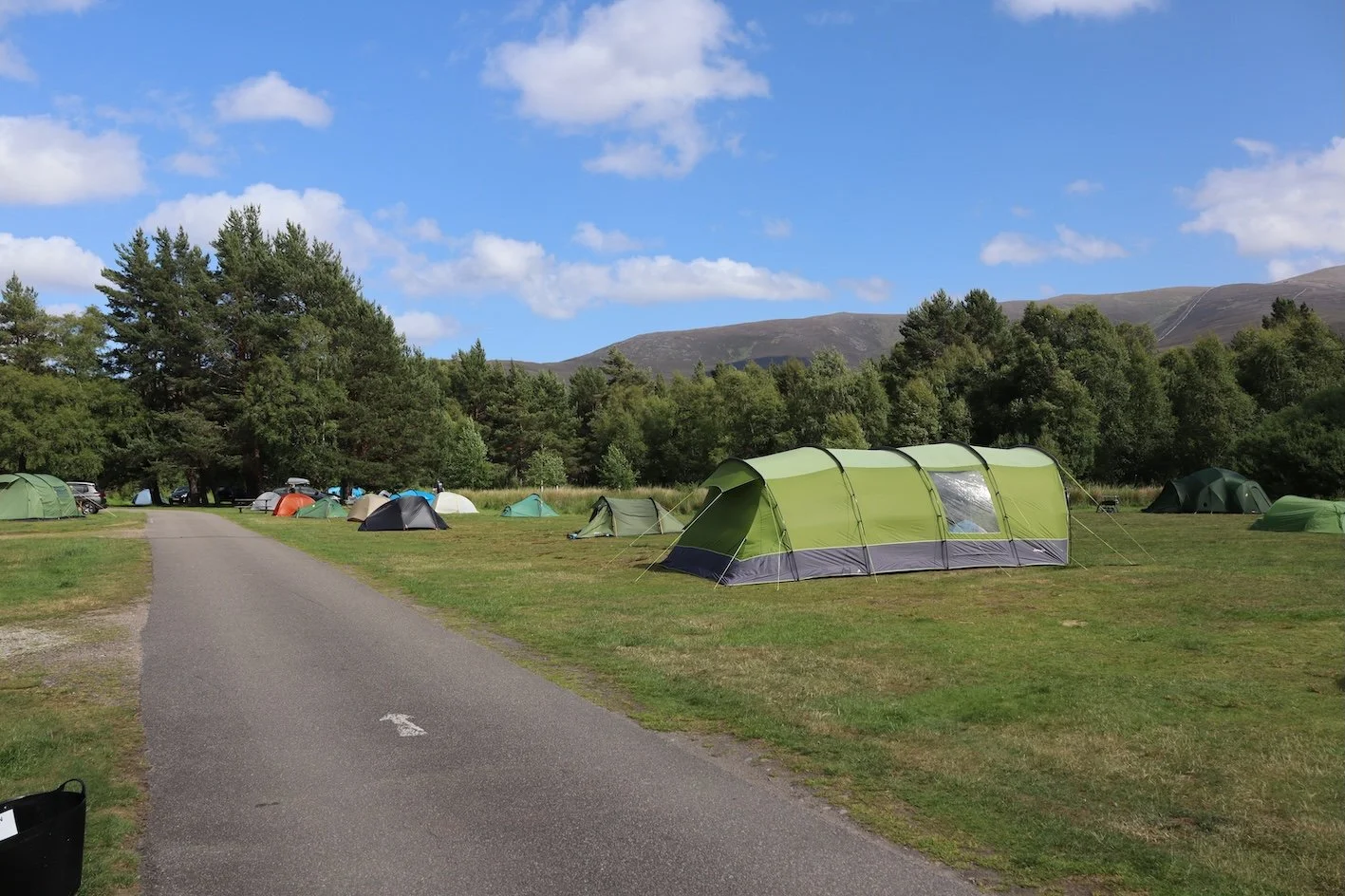 Glenmore Campsite tent area