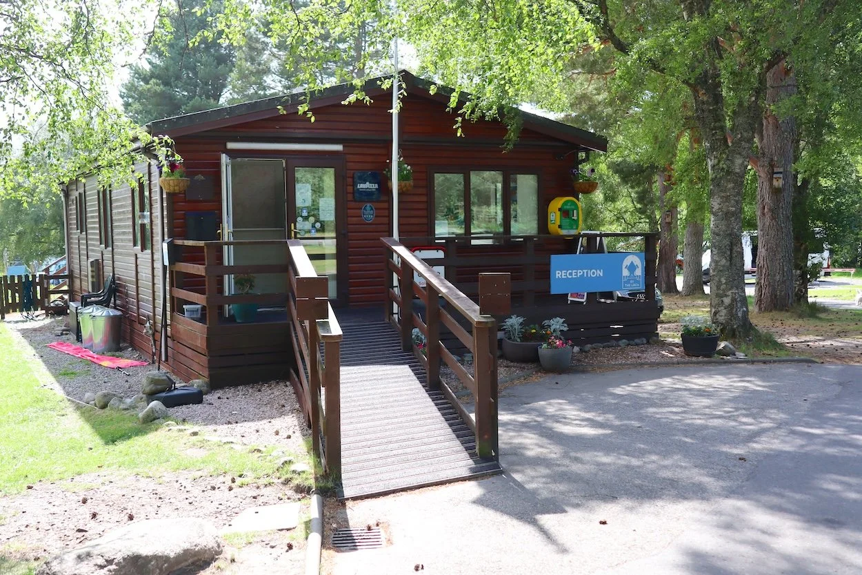 Glenmore Campsite Reception 
