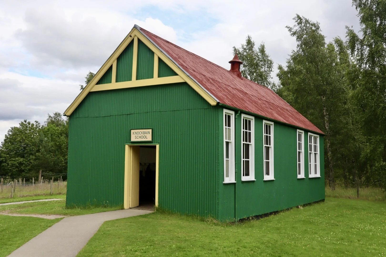 School at the Highland Folk Museum 