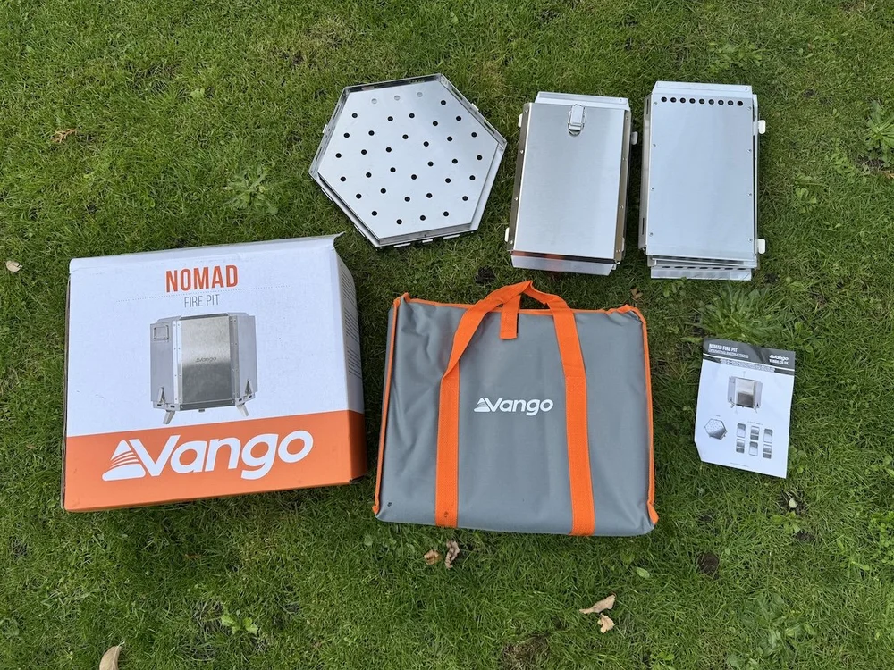 The Vango Nomad Portable Smokeless Fire Pit
