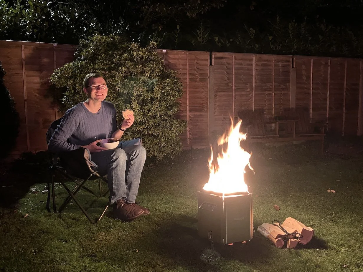 The Vango Nomad Portable Smokeless Fire Pit