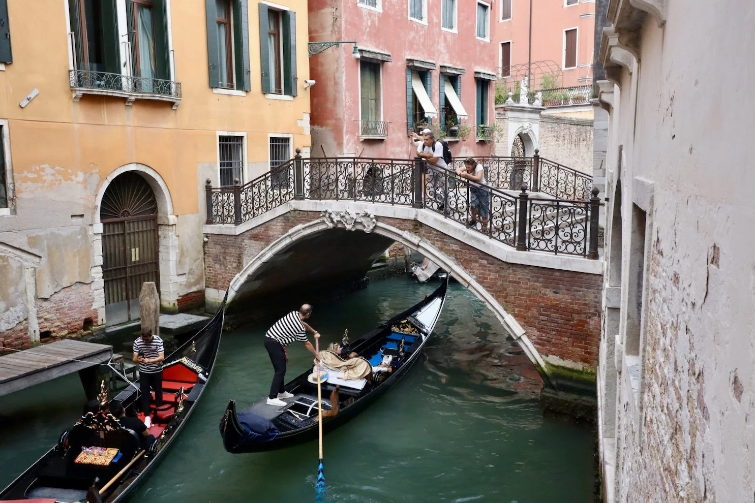 Gondolas in Venice