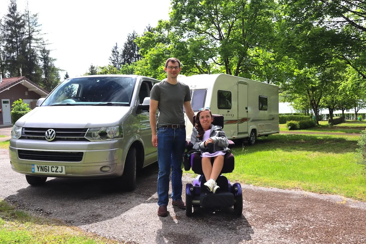 Towing with a Wheelchair Accessible Vehicle (WAV) in the UK: How We Do It &amp; Key Things to Consider…