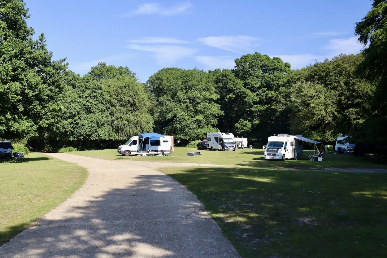  Longbeech Camping New Forest Campsite, located in The New Forest  