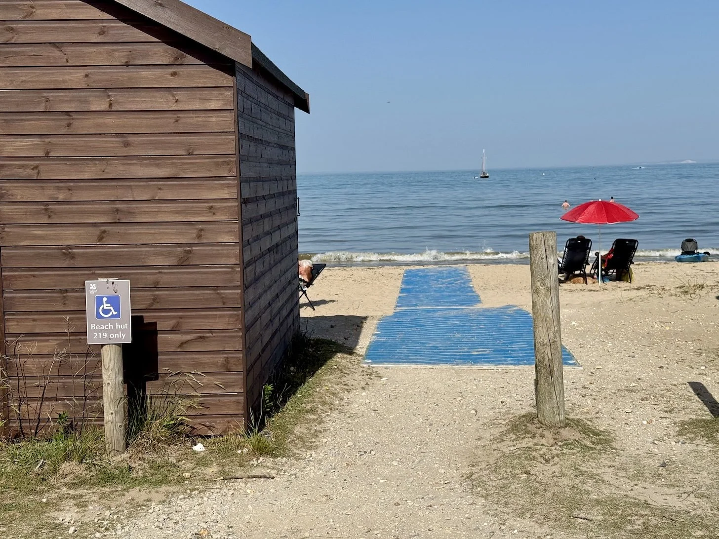  Wheelchair access at National Trust Knoll Beach 