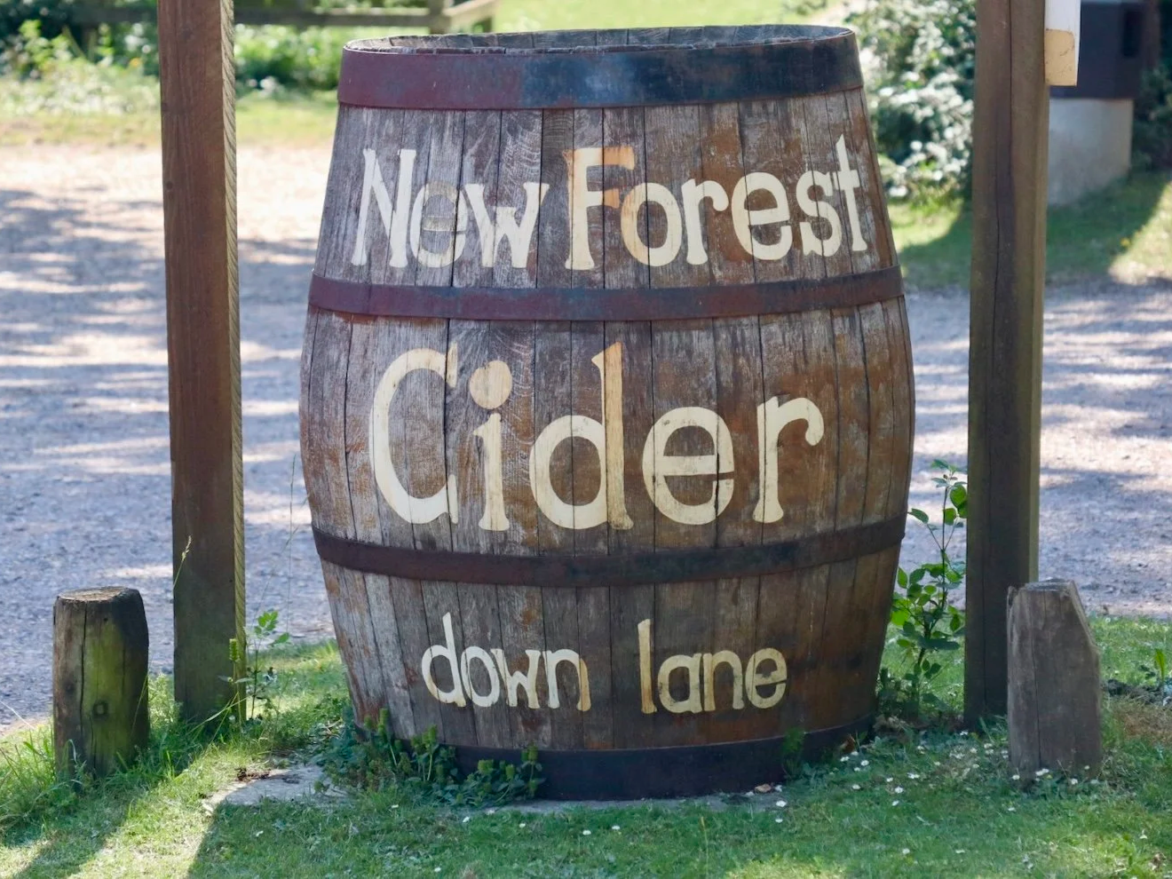  New Forest cider shop, Burley 