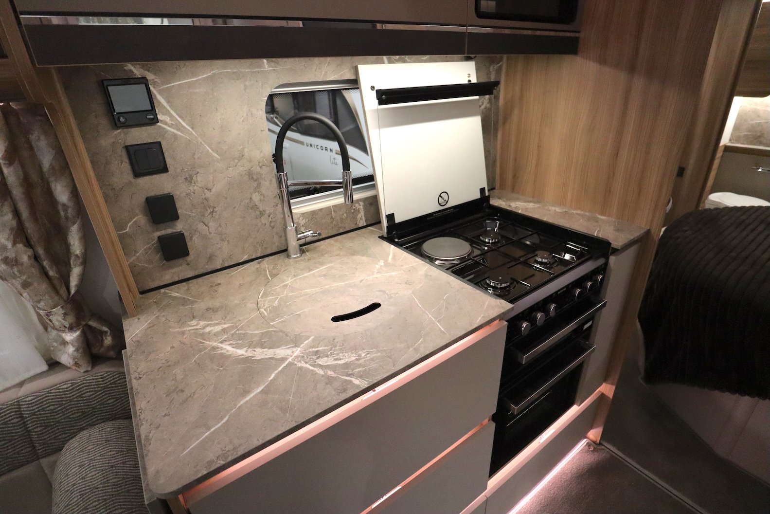 2027 Bailey Unicorn Deluxe Caravan Interior