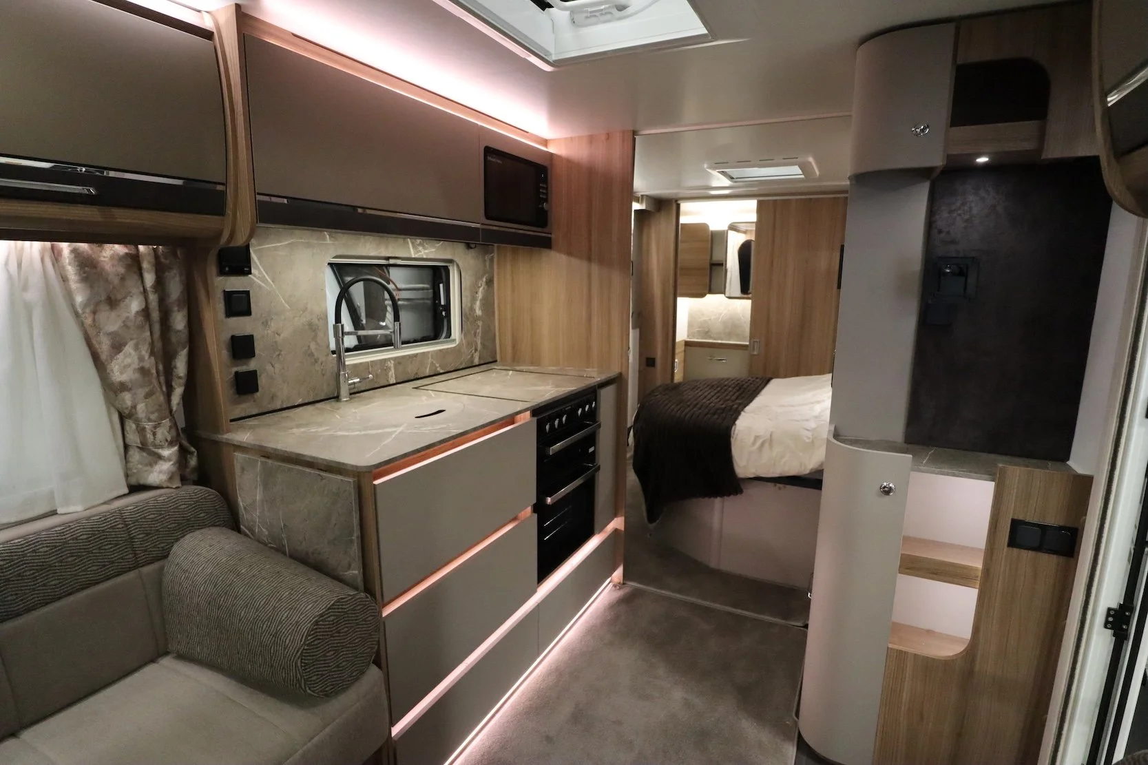 2027 Bailey Unicorn Deluxe Caravan Interior