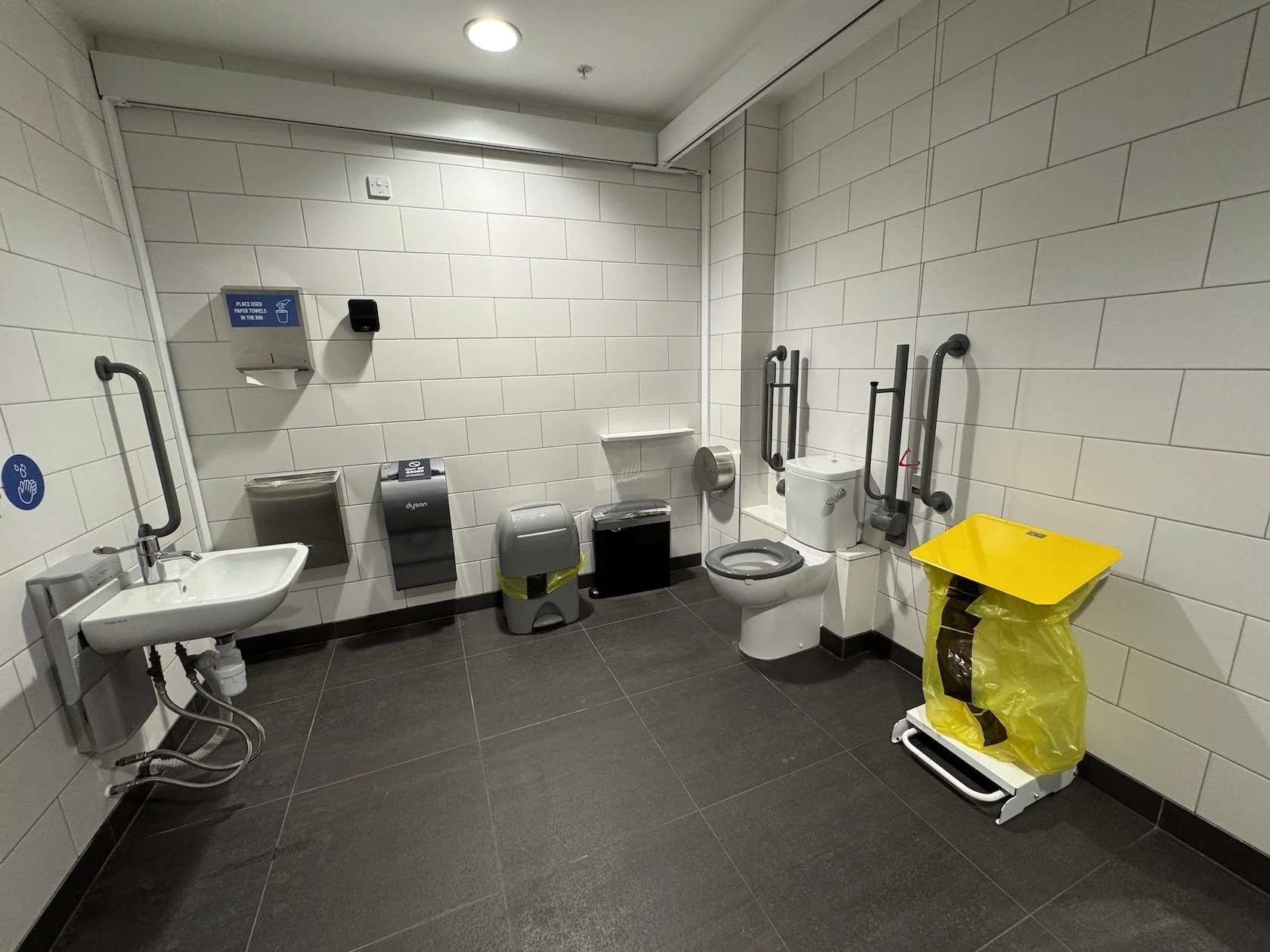 Changing Places accessible toilet facilities at the Warner Brothers Studio Tour London
