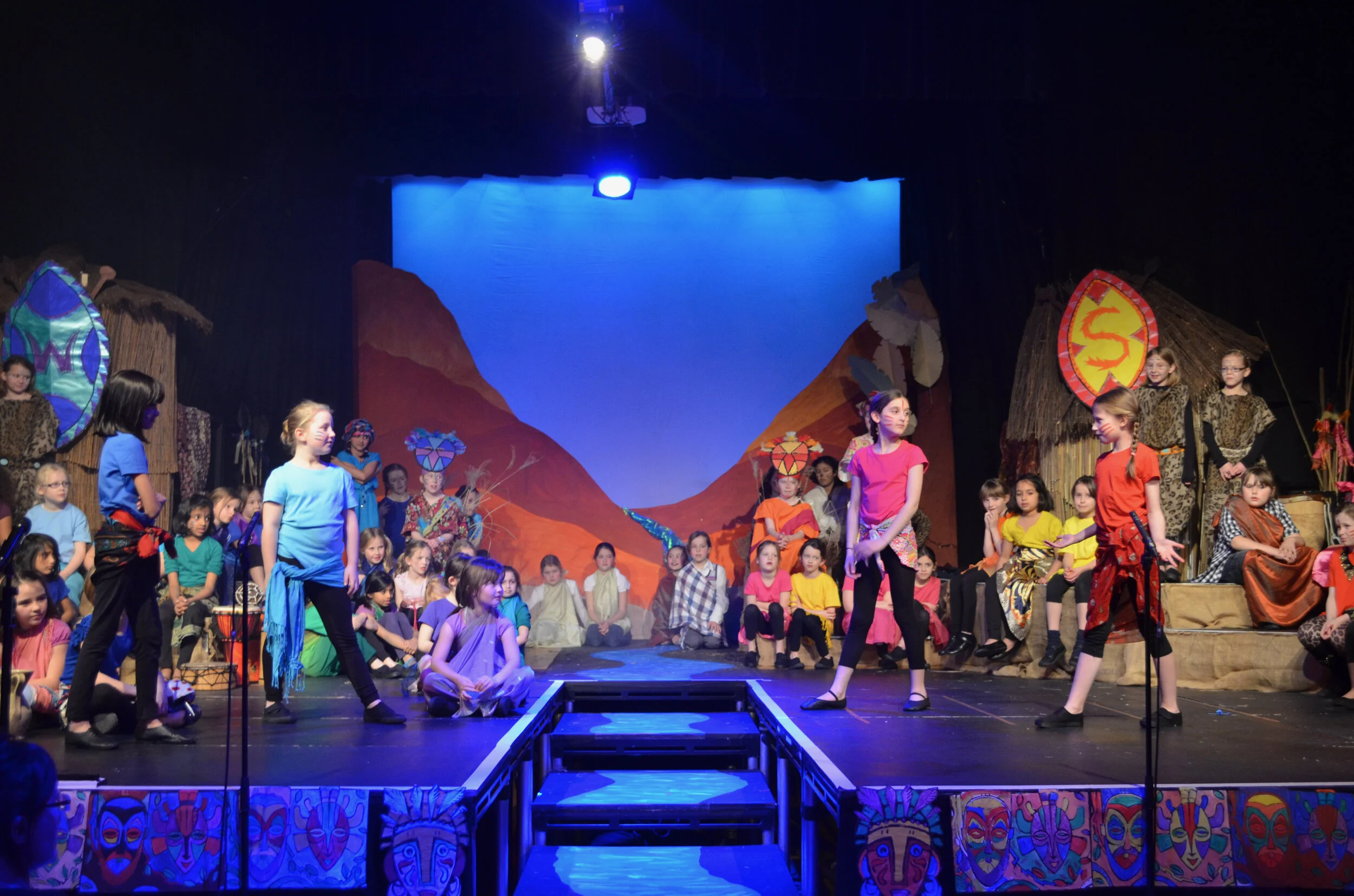 Metrodeck stage at Howell's School, Cardiff