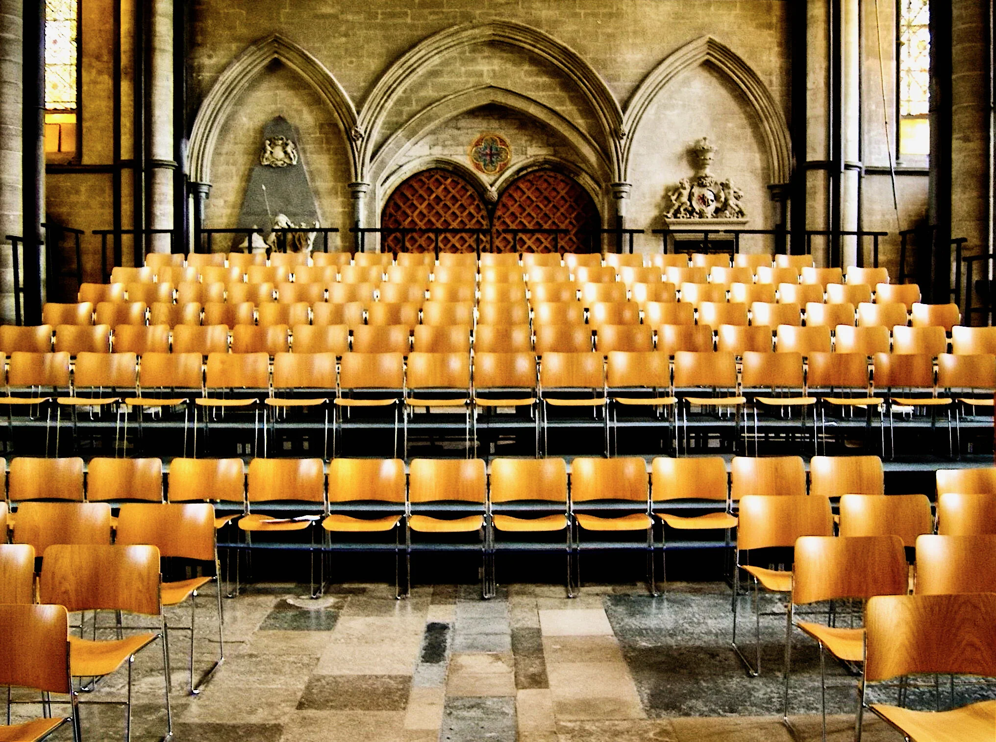 Metrodeck tiers at Salisbury Cathedral