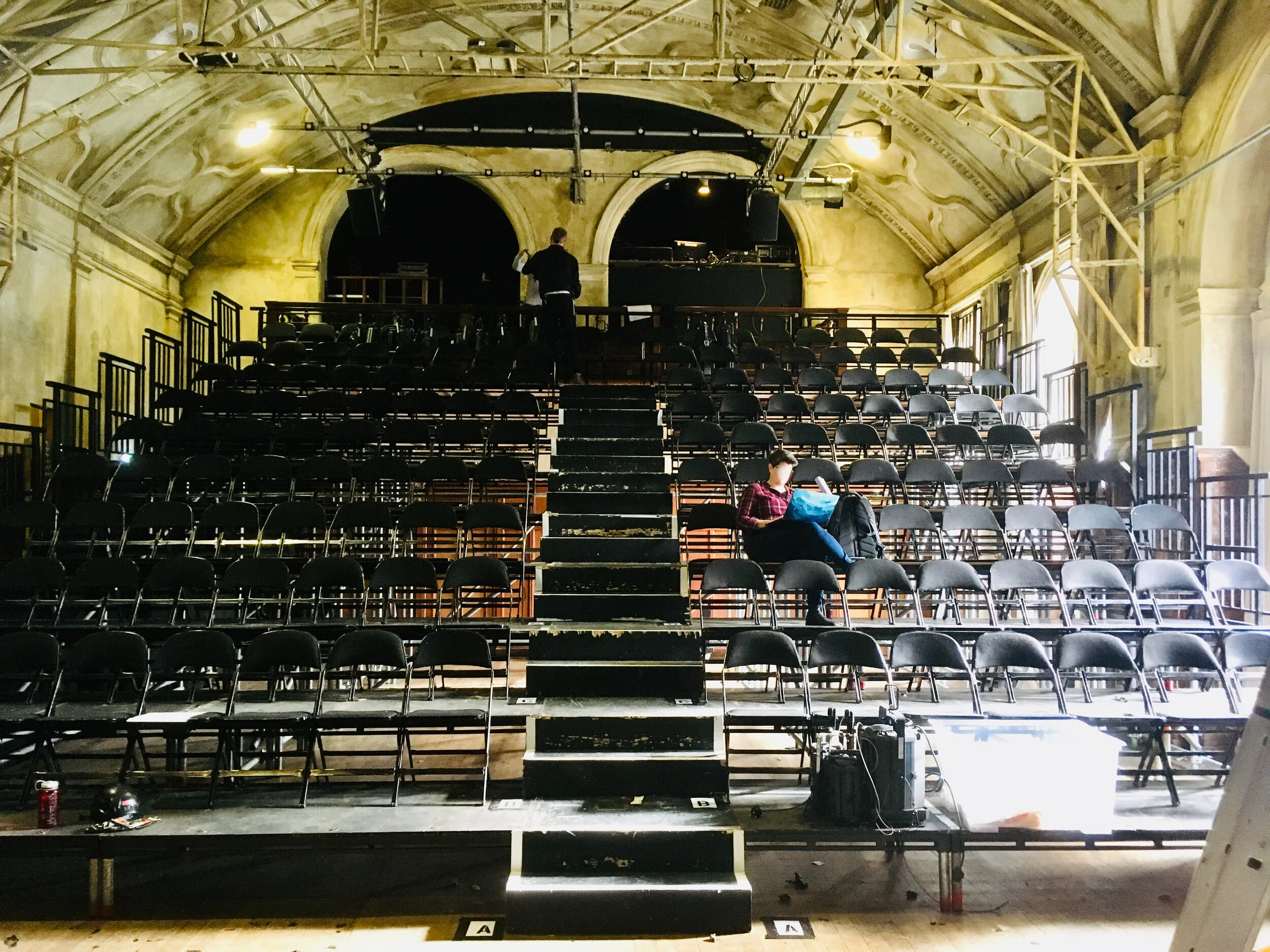 Metrodeck tiers at Battersea Arts Centre
