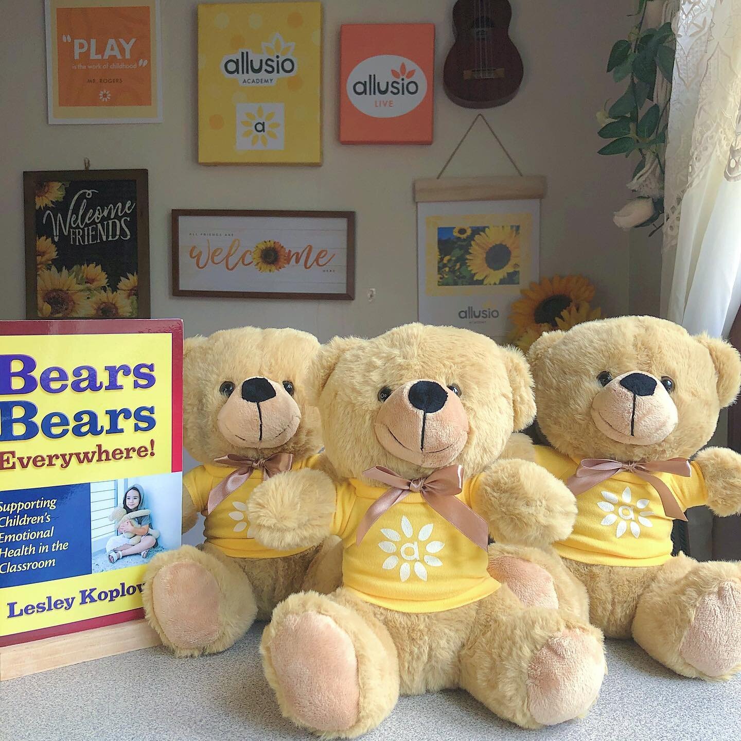 Allusio Live classes start next week, and our favorite teddy bears are ready! 

We&rsquo;ve spent this week getting to know our children in virtual home visits. Next week, these lovely bears will be in every family&rsquo;s home with our welcome packa