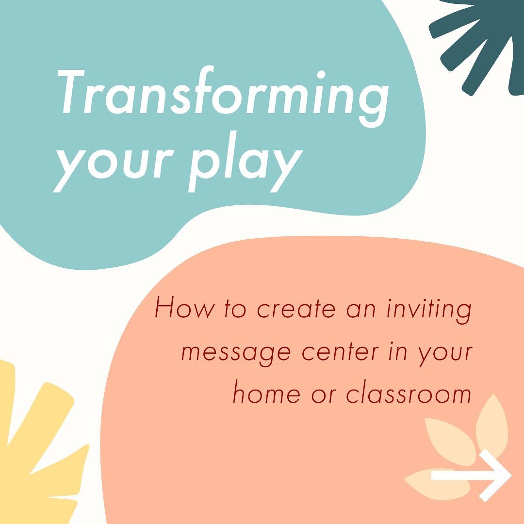 The beginning of the school year can be stressful, especially if you&rsquo;re teaching in a new space. 

One of our favorite classroom traditions is our message centers. 

It&rsquo;s an authentic way to promote emergent writing and communication skil