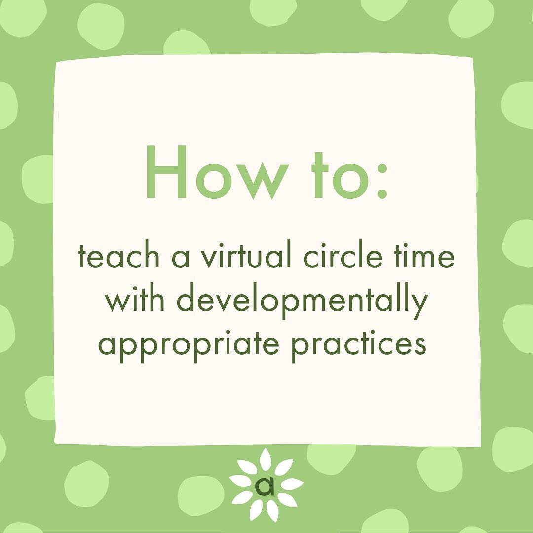 Looking for help with your virtual circle time? 

Transitioning from in-person to online learning can be challenging. Like always, teachers are finding creative solutions to create a high-quality experience for our children. And don&rsquo;t worry, we