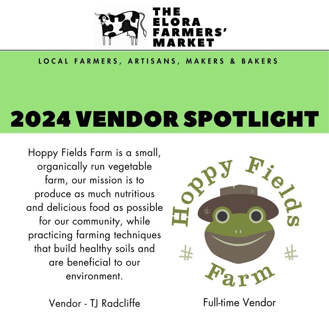 ✨ VENDOR SPOTLIGHT ✨ @hoppyfieldsfarm