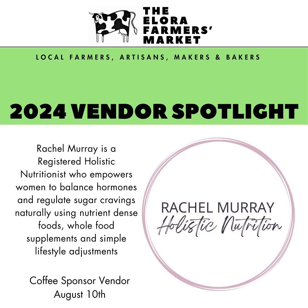 ✨ VENDOR SPOTLIGHT ✨ @rachelmurrayholisticnutrition