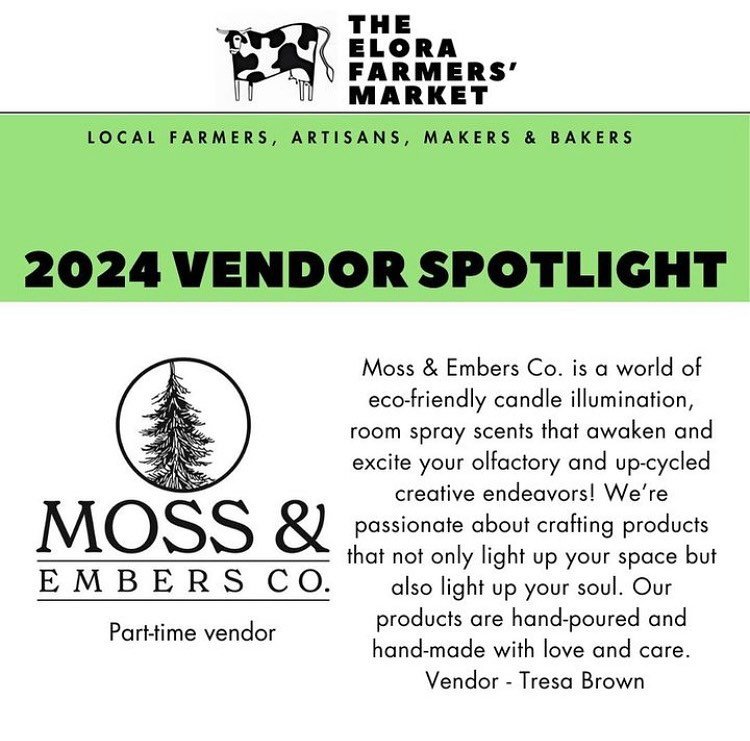 ✨ VENDOR SPOTLIGHT ✨ @mossandembersco