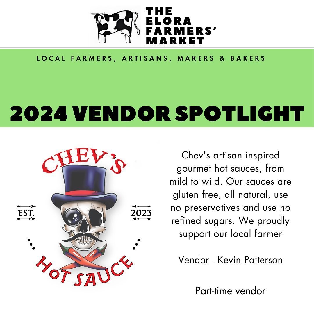 ✨ VENDOR SPOTLIGHT ✨ @chevshotsauce.co