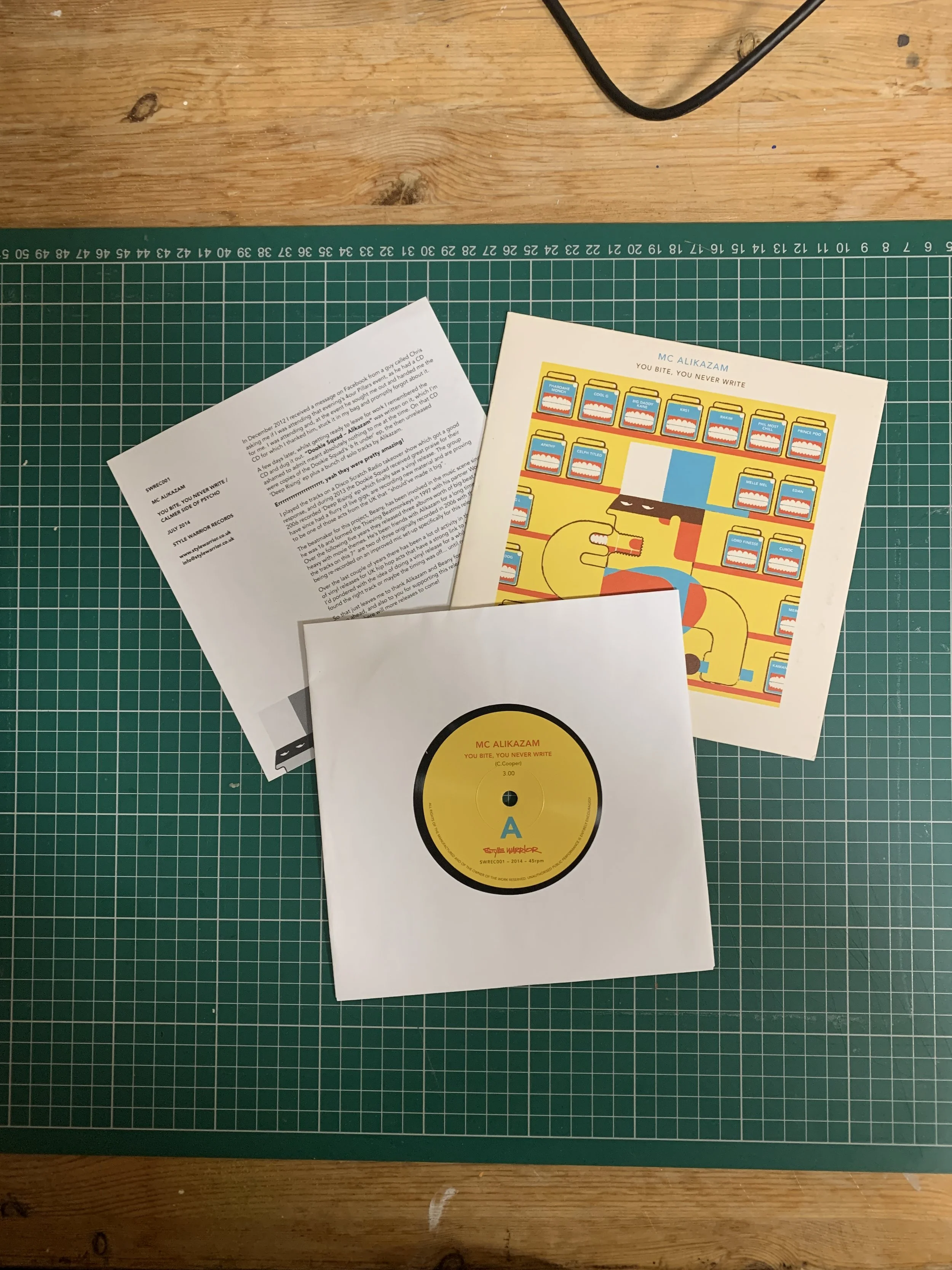 Style Warrior Records 7"s / Test Pressings