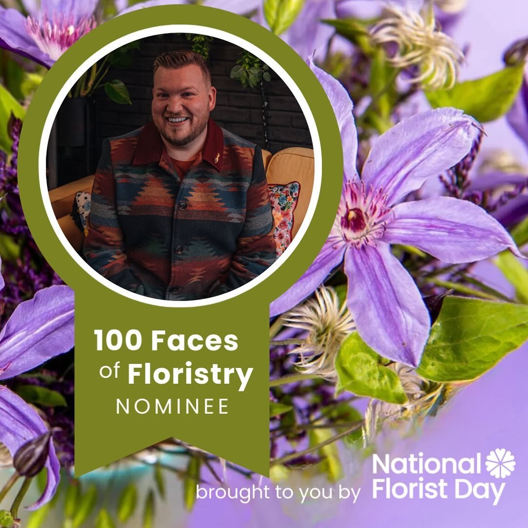 Wow &hellip; how exciting, Both myself &amp; Jem have just heard we&rsquo;ve been nominated as a Face of Floristry in the 2024 @nationalfloristday celebrations. 

This means we both now have a chance to be one of the 100 chosen to represent the wonde
