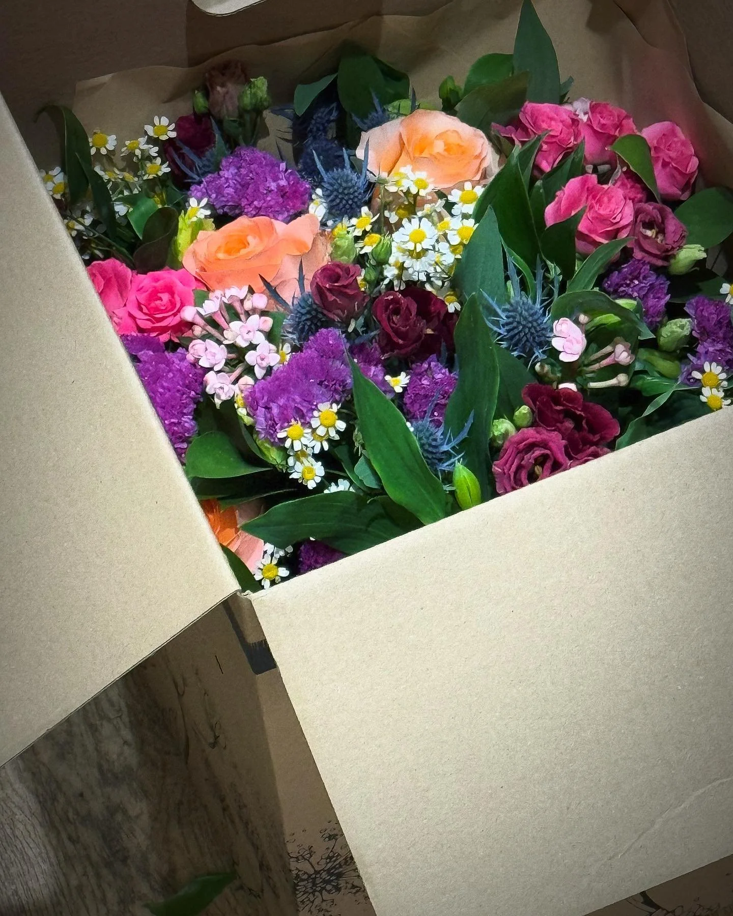 Another beautiful &ldquo;Floral Couture&rdquo; bouquet heading out across the Nation to a lucky recipient 🙌

Our National delivery service is available Tuesday-Saturday &amp; orders are made up &amp; packaged by us then collected &amp; delivered thr