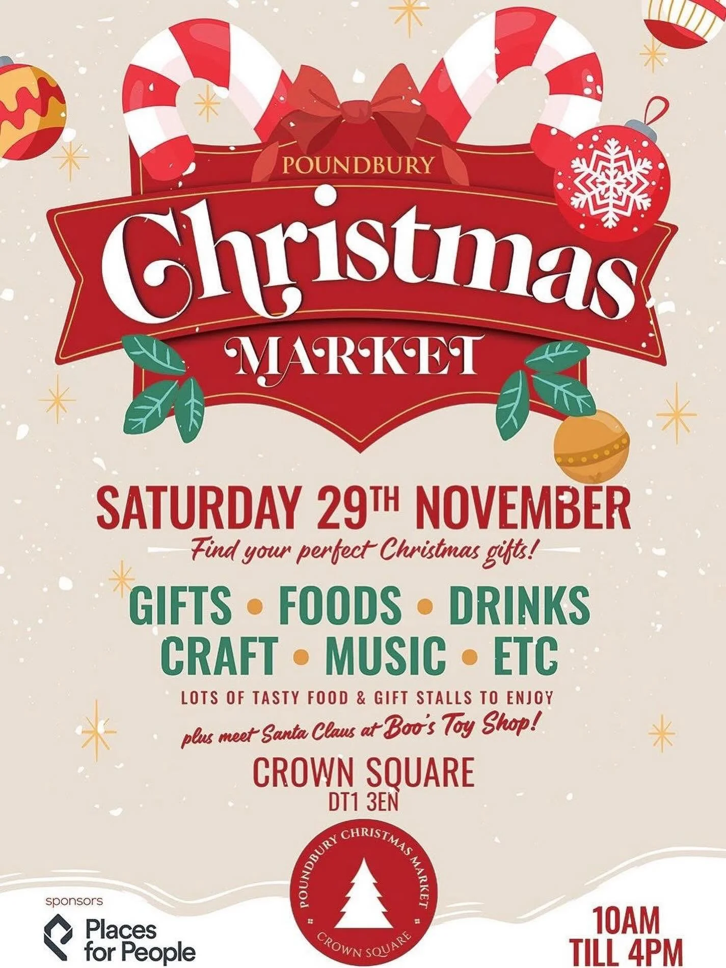 It&rsquo;s that time of year again &amp; we can&rsquo;t wait 😛 myself &amp; Jem will be at @poundbury_christmas_market this Saturday with wreaths, grinch trees and so much more 🙌

And if you can&rsquo;t make it don&rsquo;t worry, our Emily will be 