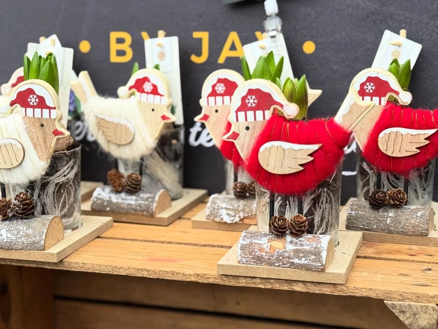 A selection of what we have on offer today at @poundbury_christmas_market 🙌