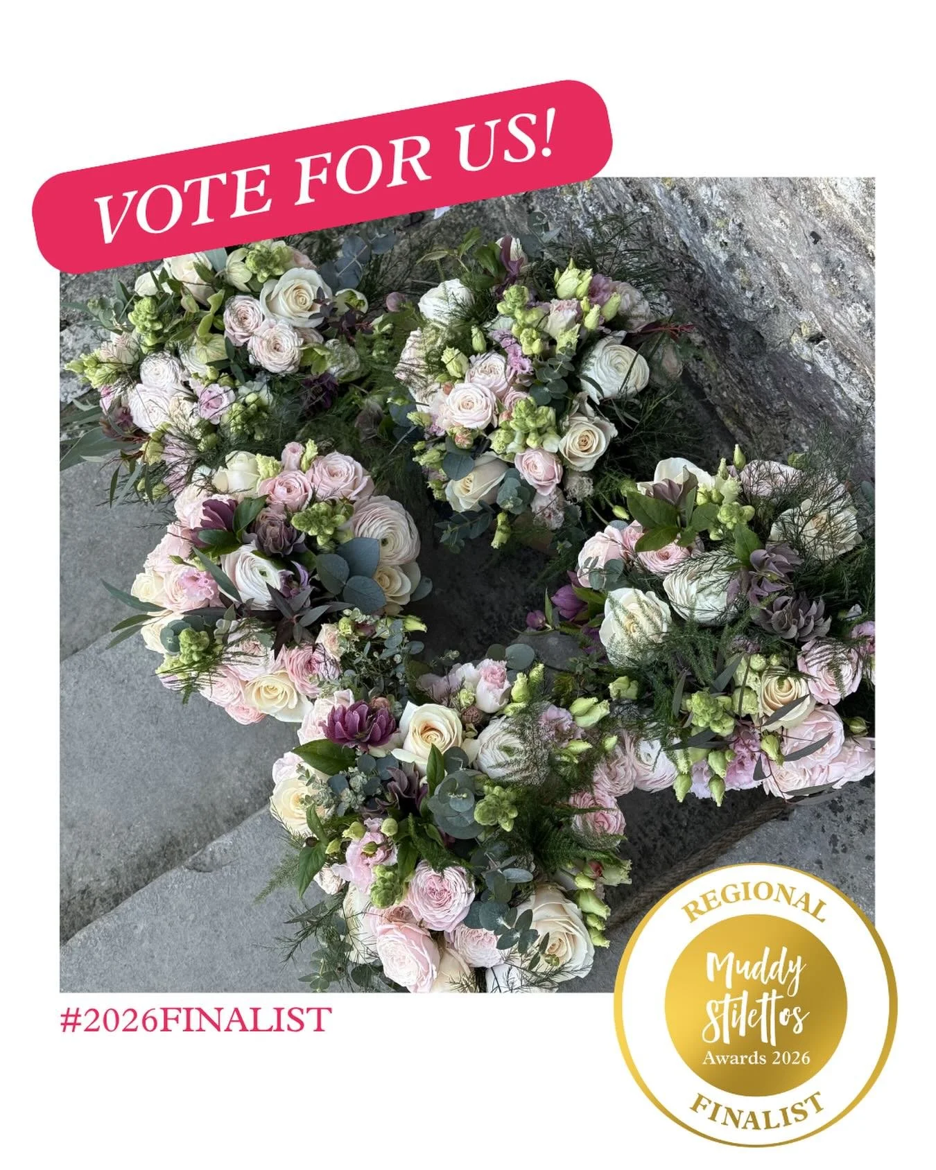 We&rsquo;re beyond excited to share that Floral Couture by Jay has been named a finalist in the @muddydorsetsomerset awards🌸✨

This means so much to us, and we couldn&rsquo;t have done it without your incredible support. Now we need your help one mo