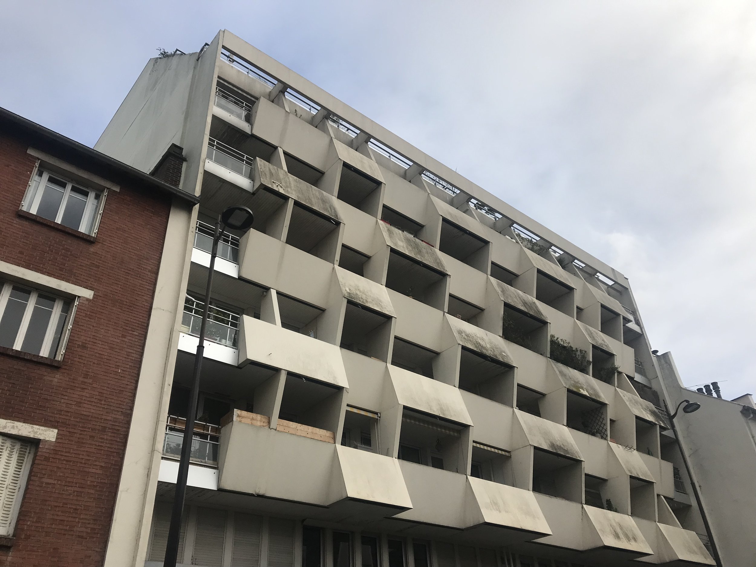 Façade sur rue