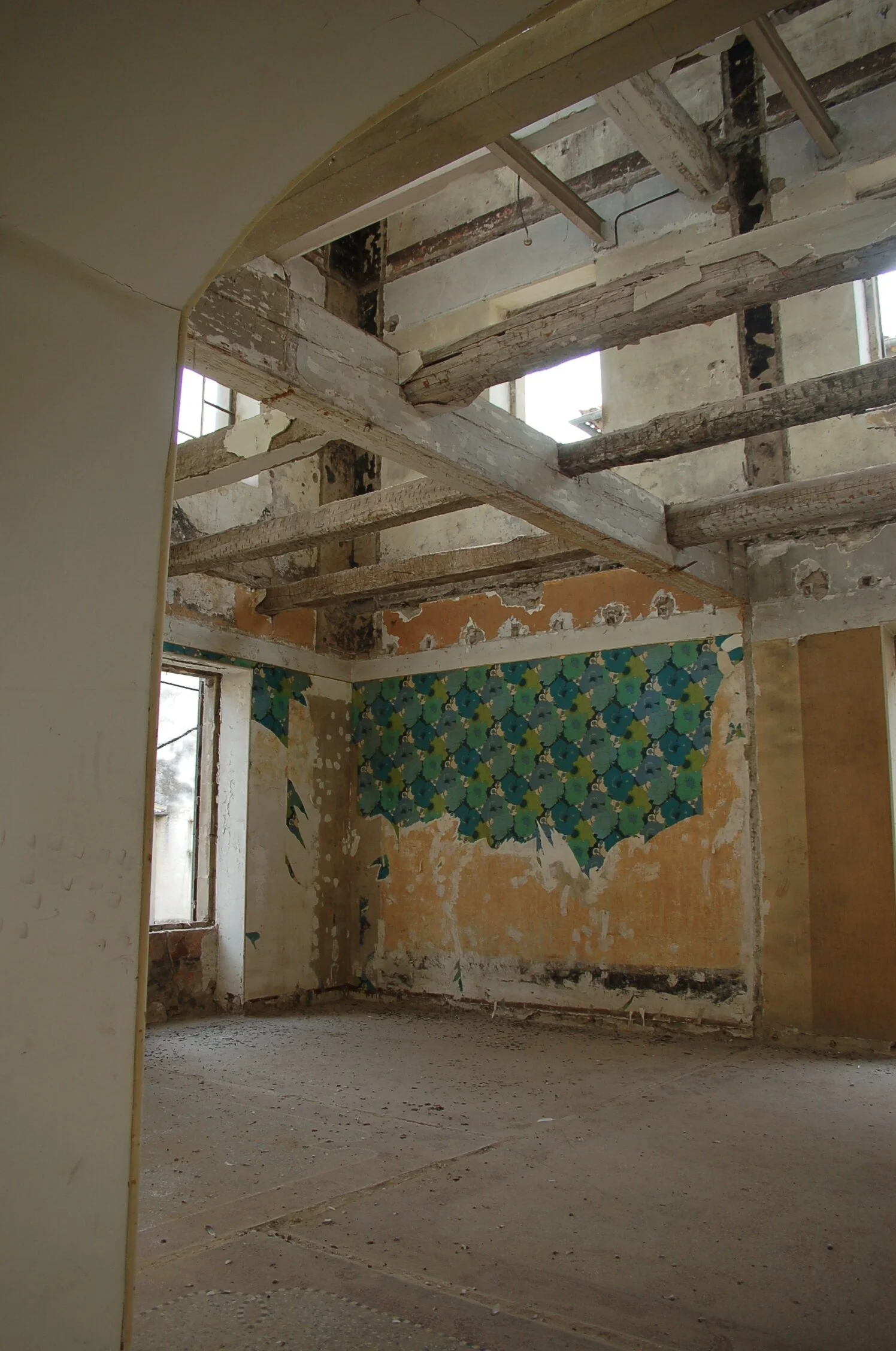 Charpentes bois exitantes