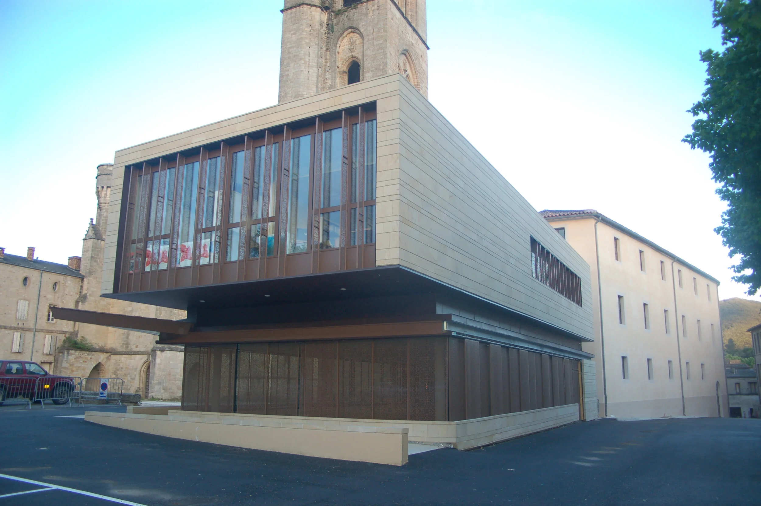 Pignon de l'extension