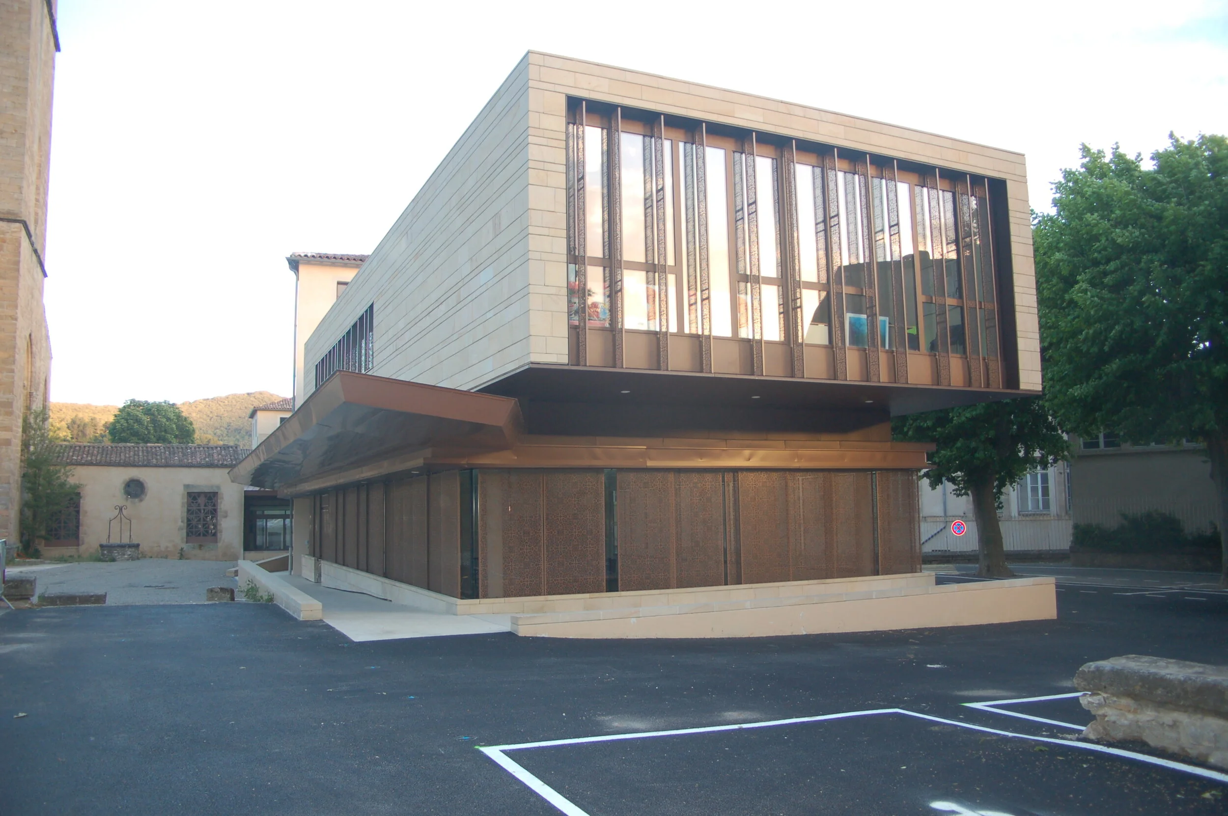 Pignon de l'extension 