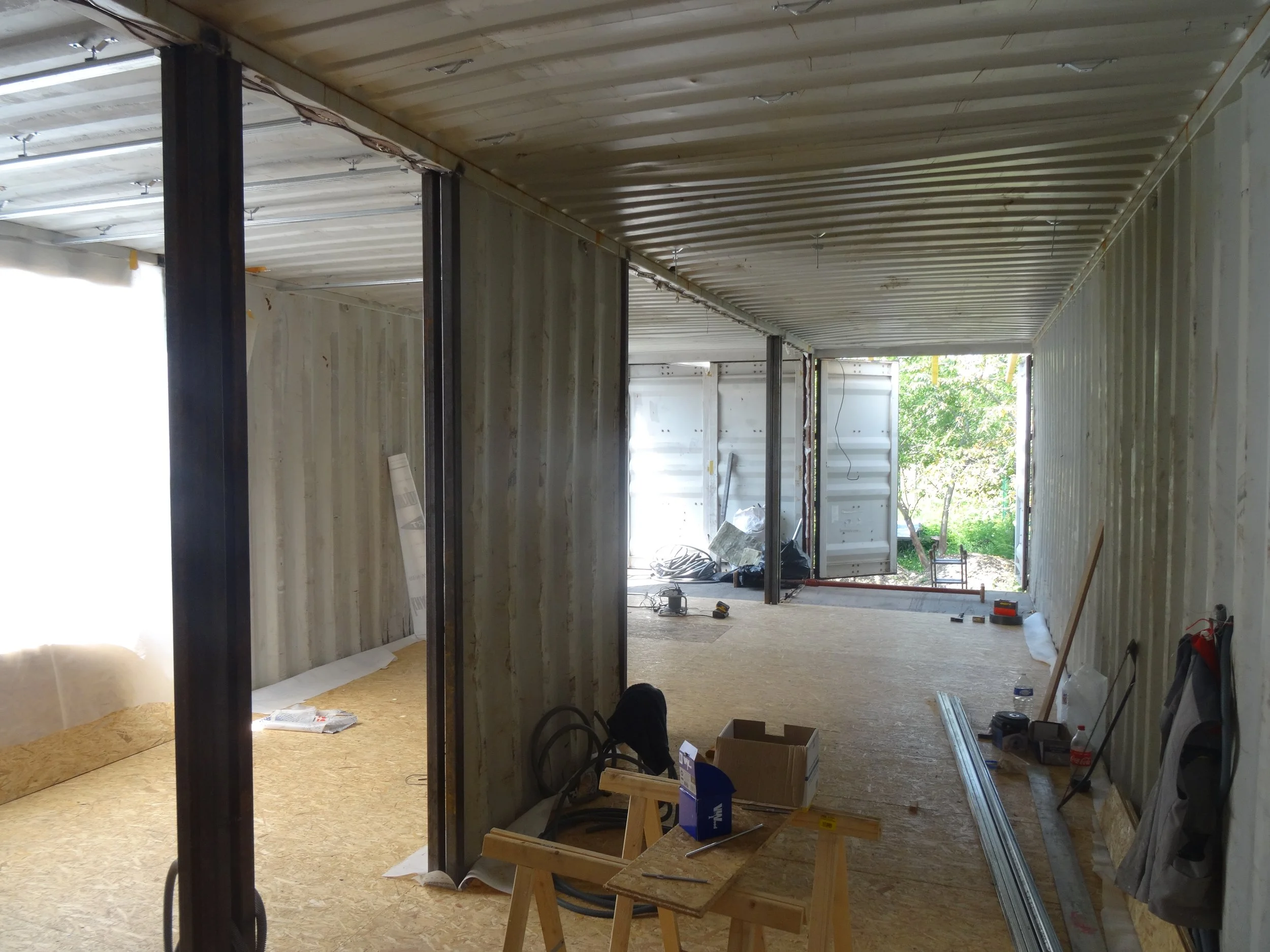 Découpe des container 