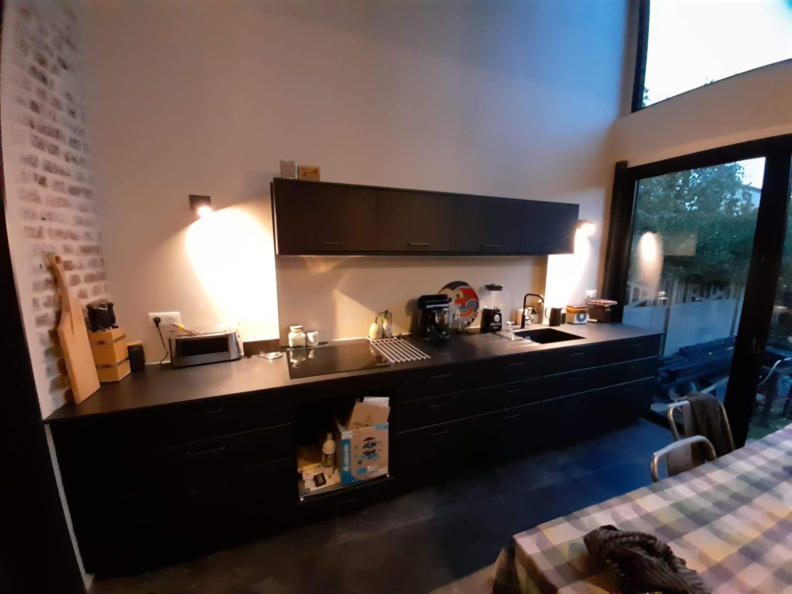 Vue sur nouvelle cuisine