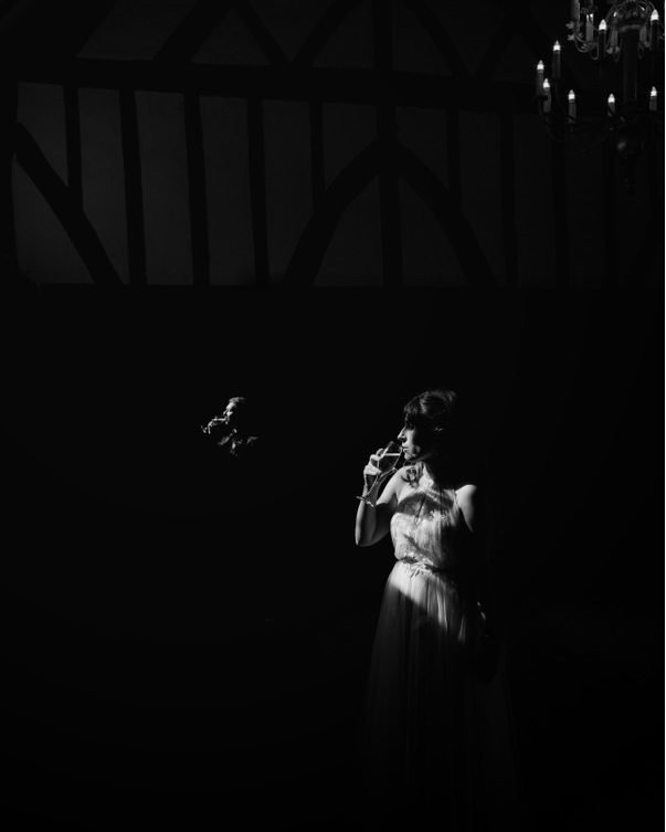 One month married in style. These incredible portraits by @nataliehamiltonphotography  capture the moment of calm Kirsty + James created before their wedding ceremony, listening to @simplystringstrio and sharing a prosecco and a waltz.

I think seein