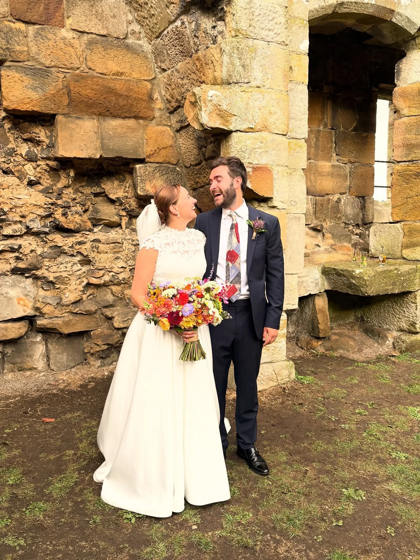 Happy one week wedded, Emmy + Bell! Officially partners in crime! 

I cannot imagine a better spot for two lovers of the North York Moors to marry: an ancient stone hall, surrounded by sky, heather, birdsong and fresh air!

This was my first time at 