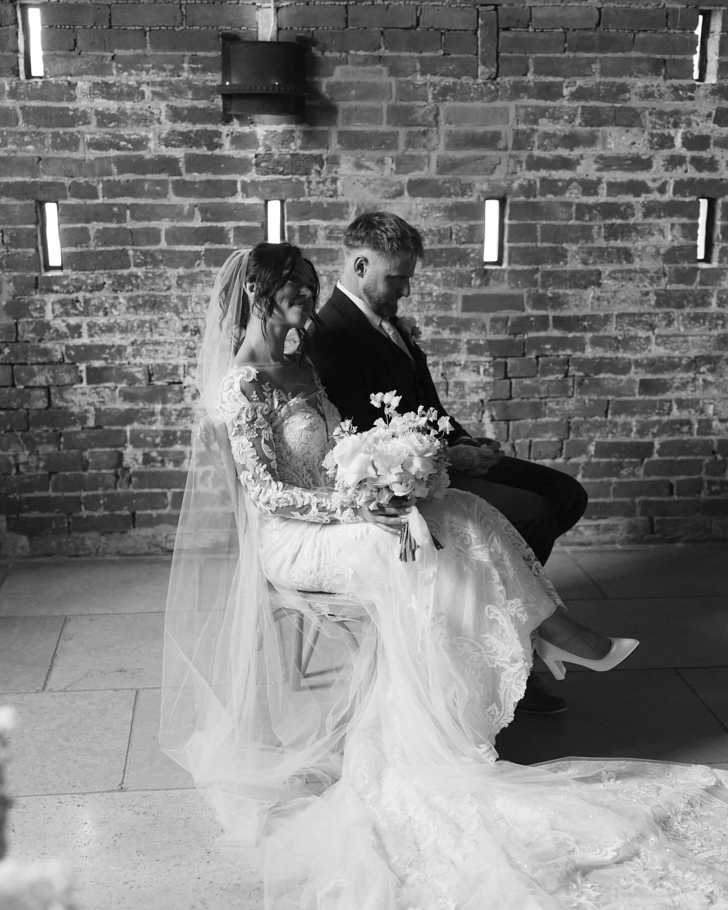 Placing their hands on an oathing stone, Paige + Josh said their 'I do's' and set their intentions for a long and happy marriage in stone.

This ancient tradition stems from a Celtic belief that promises set in stone were harder to break - what could