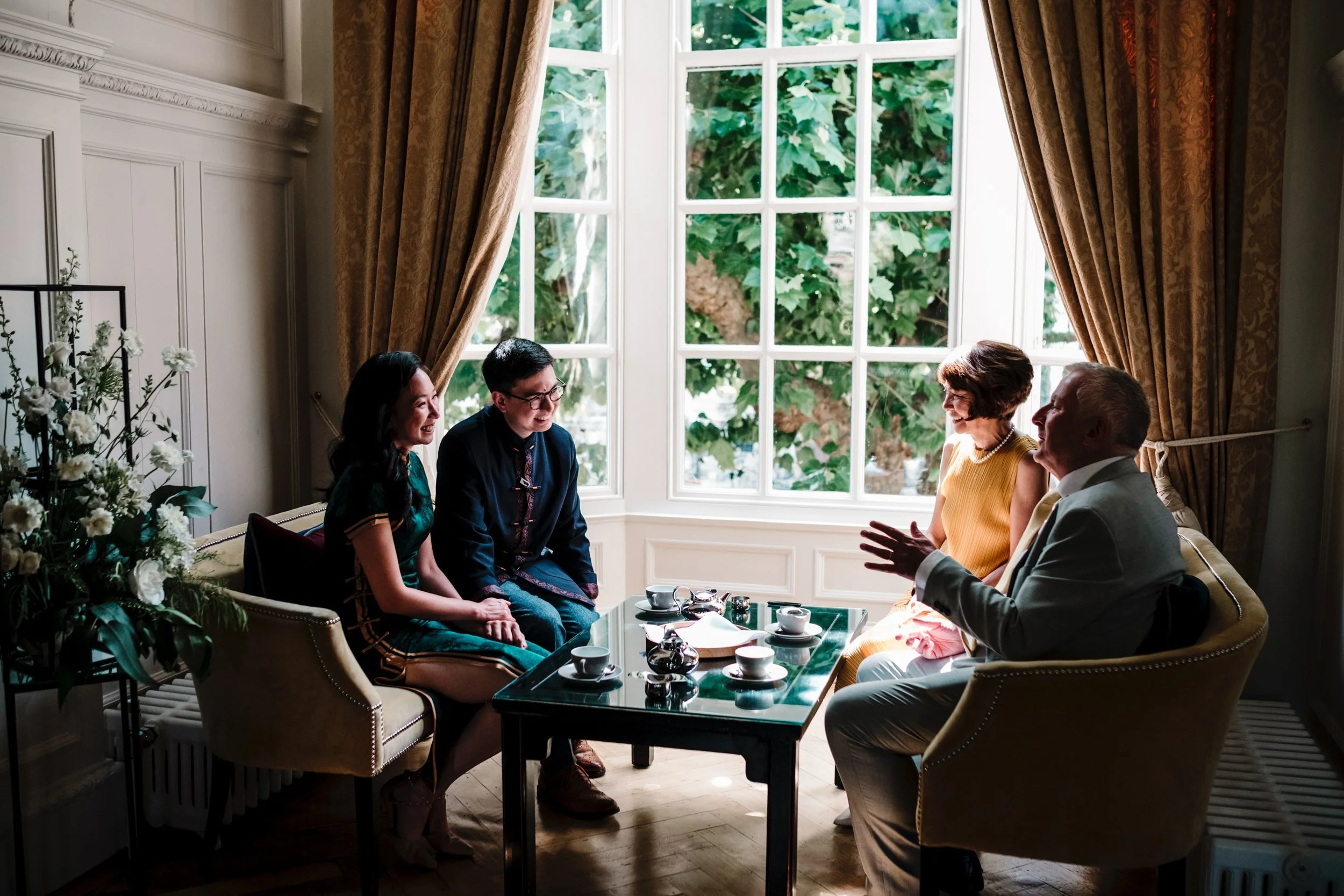Make time for tea&hellip;

Tasha + Raef included a traditional Chinese tea ceremony in their wedding day - a chance to pause, and thank their parents and close relatives for all they have done for them.

But there&rsquo;s other ways to incorporate te